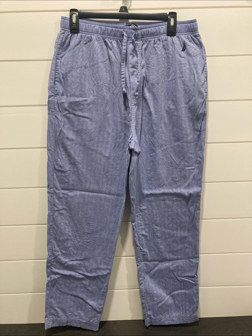 Nautica Light Blue Drawstring Sleep pants